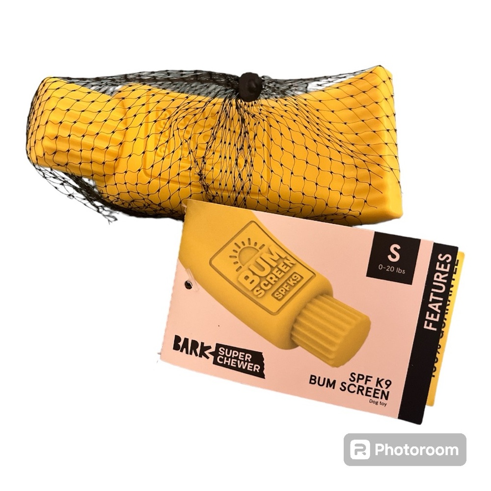 SPF K9 Bum Screen Dog Toy